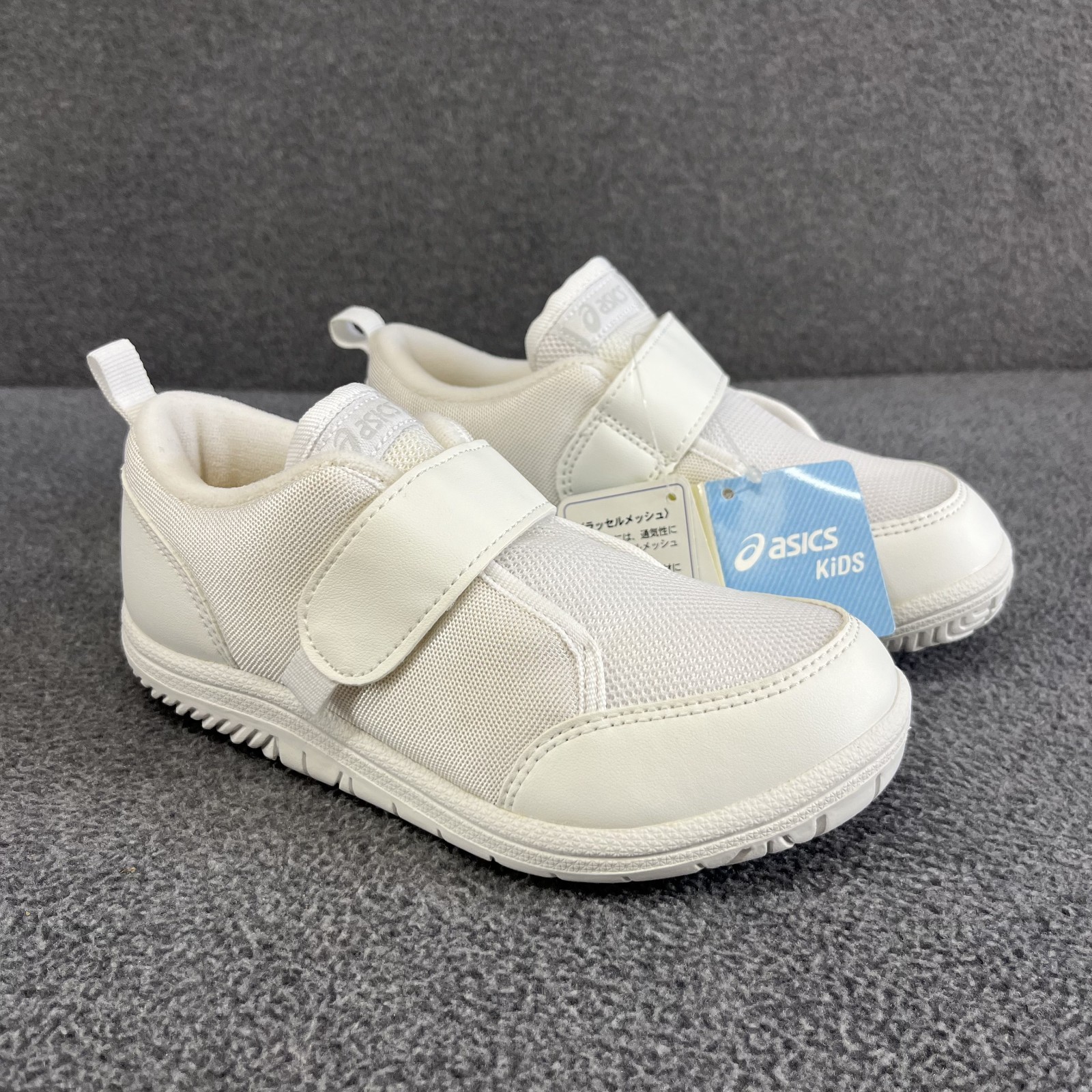 ASICS Shoes Kids Toodler K12 White Uwabaki Cp running sneakers TUU107 19cm
