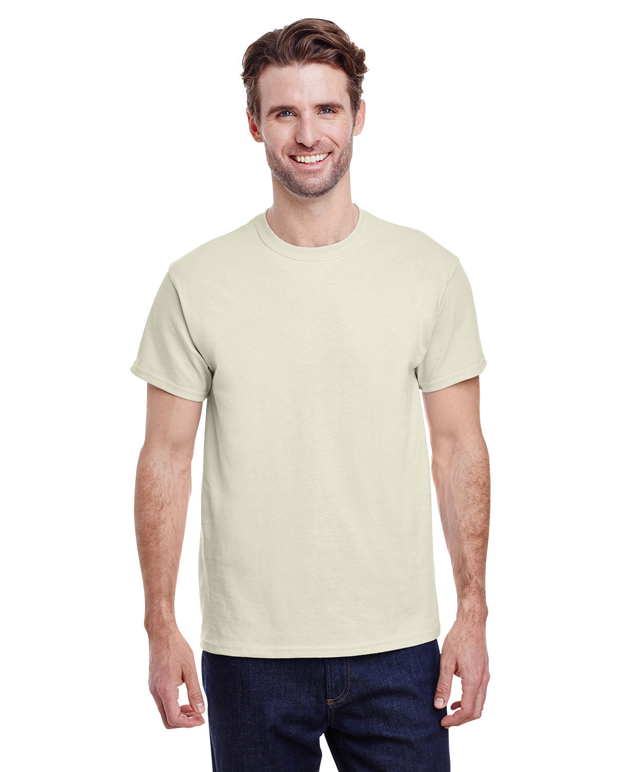 3 Pack Of Gildan Adult Heavy Cotton Stylish T Shirt Casual Plain T-Shirt – G500