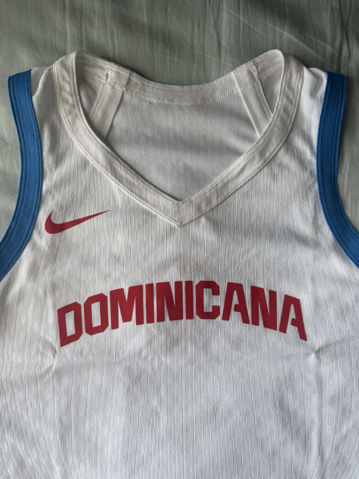 Nike Dominicana Basketball Engineered Jersey Dominican Republic MADE USA Size 48