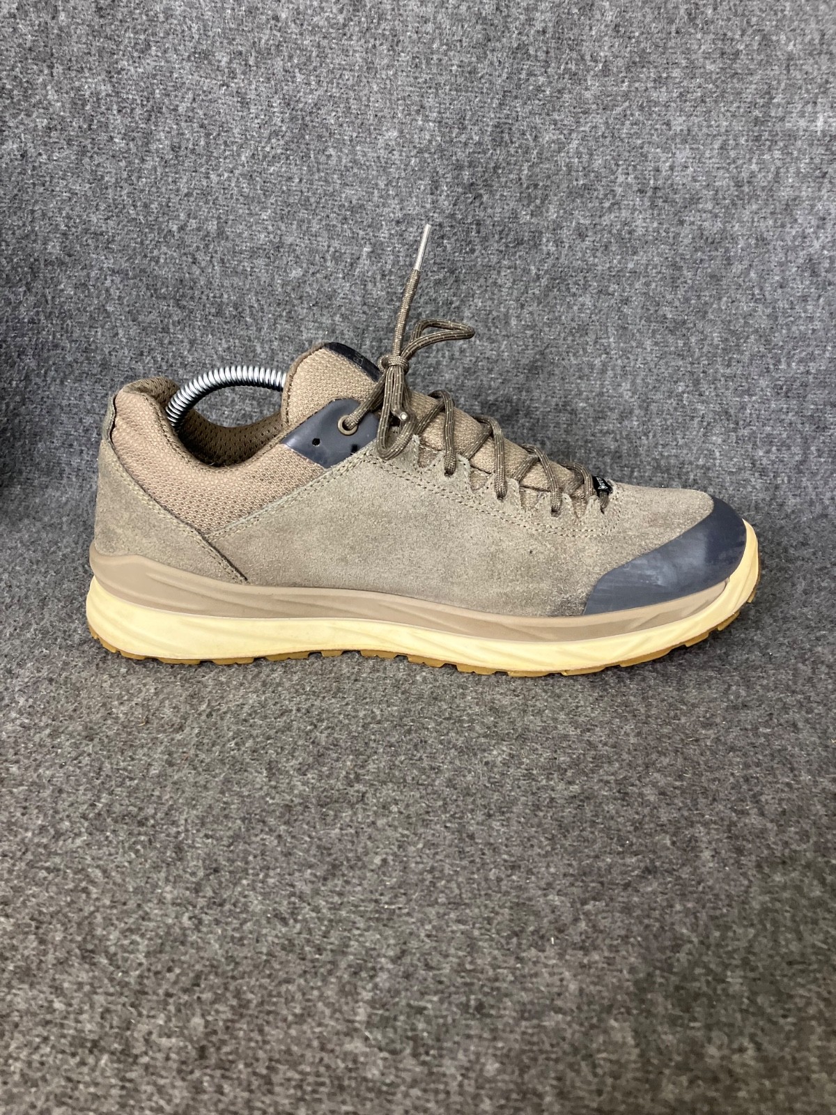 Lowa Malta GTX Lo Mens 9.5 Brown Suede Sneaker Hiking Gore-Tex Waterproof 310545
