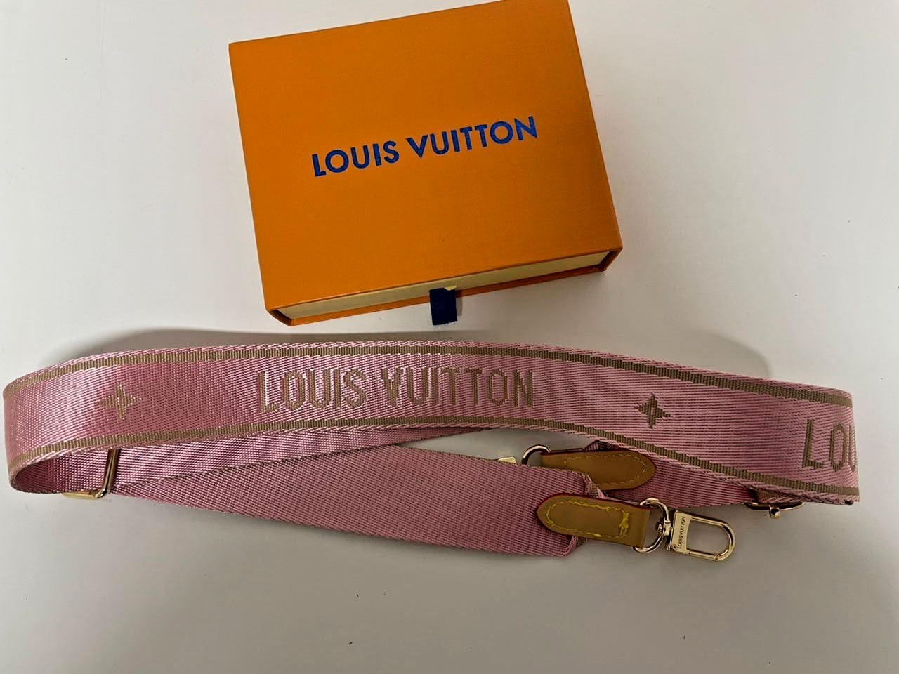 Louis Vuitton Pink Shoulder Strap Adjustable Crossbody Shoulder Replacement