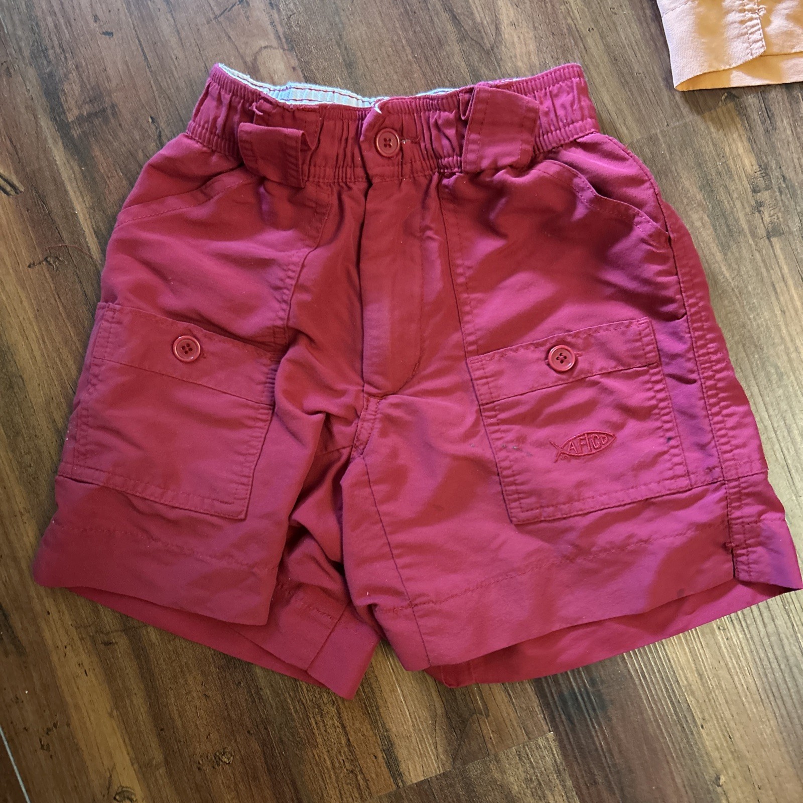 AFTCO & Columbia 22 in S Shorts Boys Youth Nylon Cargo Fishing Lot Of 10 Preppy