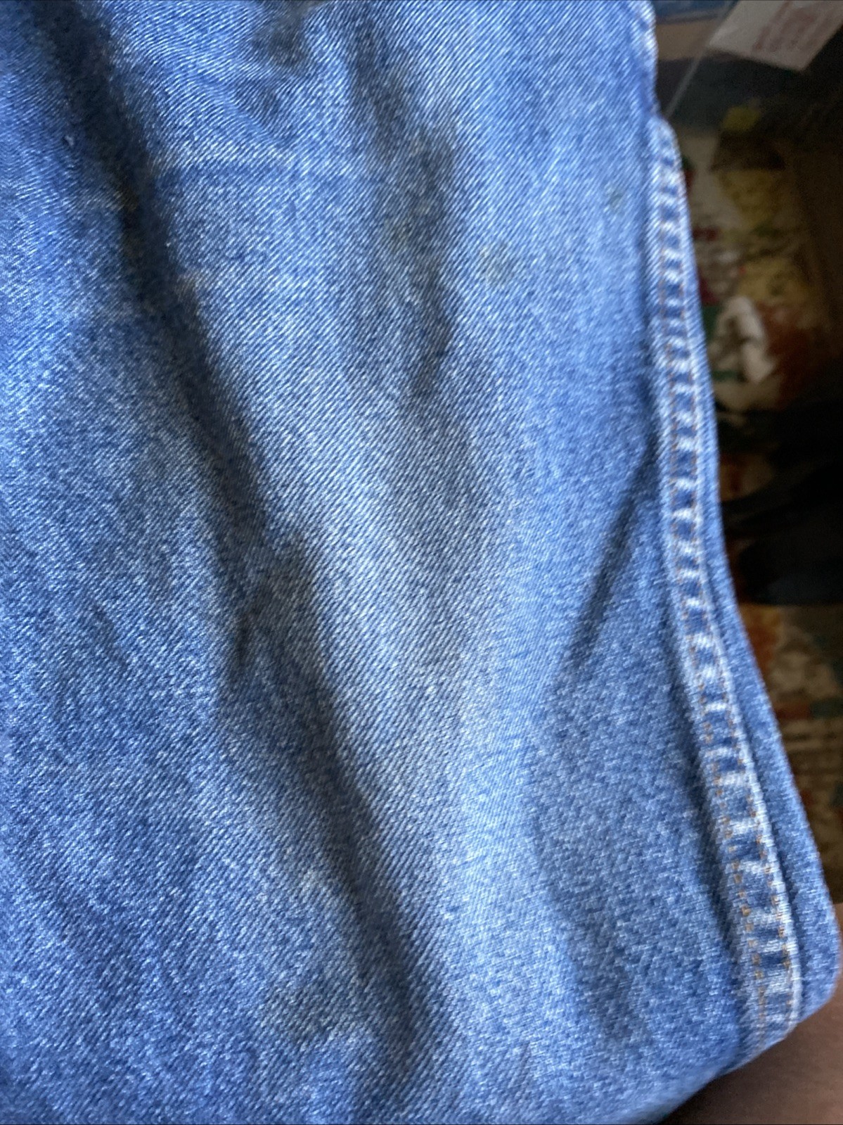 Red Kap Est 1925 Men’s Work Jeans 40X30”worn Spots And Small Stains For Outdoor