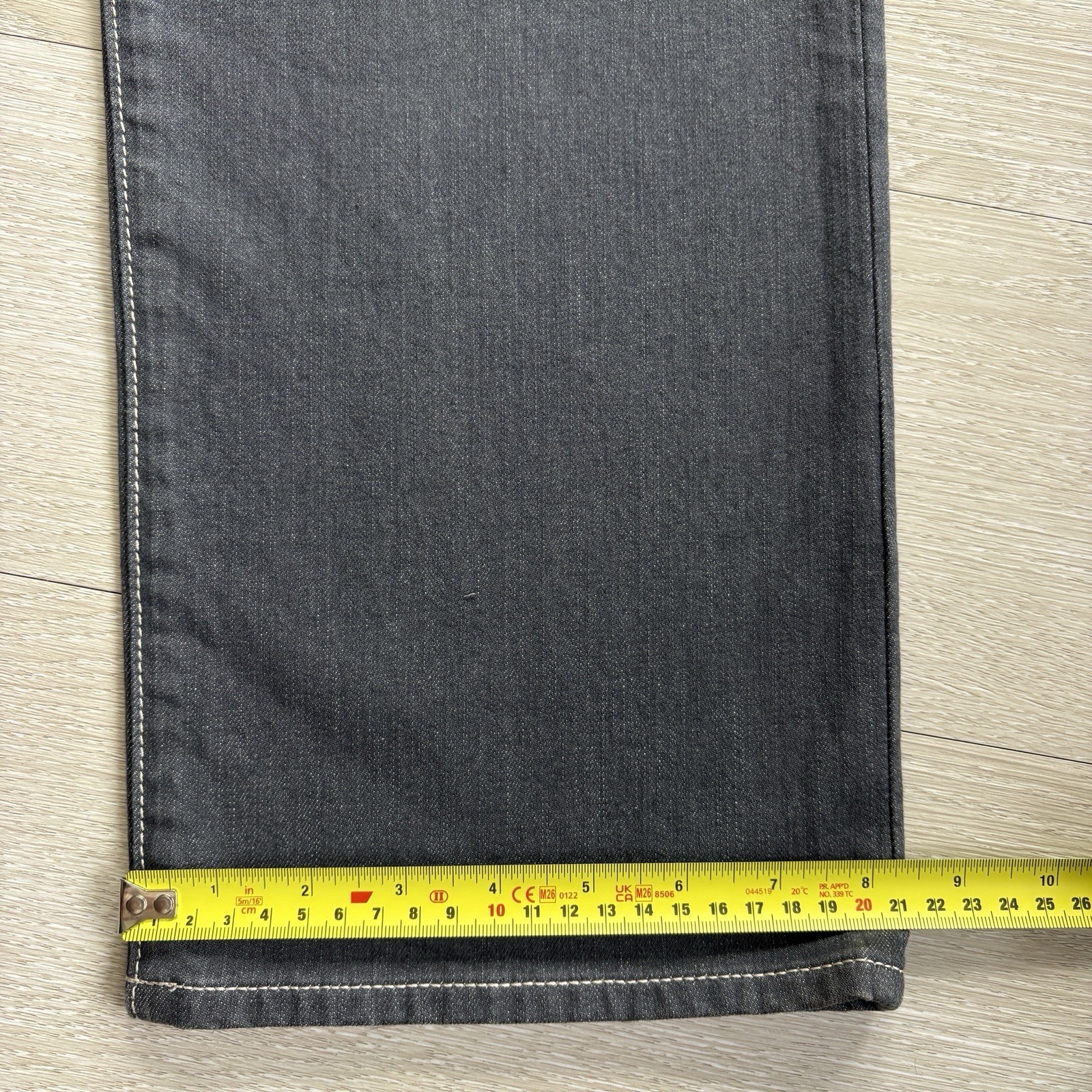 BNWT Emporio Armani Jeans J21 Regular Fit Stretch Denim W34 L34 Grey Mens