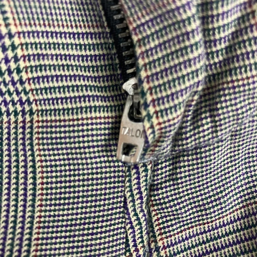 Engineered Garments Glen Check Cinch Pants 32 USA Made Cotton Check Trousers F/S