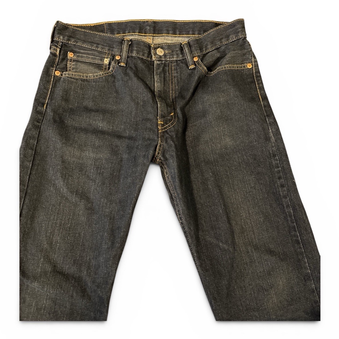 Levi’s 513 Men’s 32×30 Blue Slim Straight Jeans Dark Wash Denim Pants