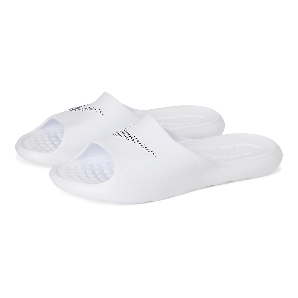 Men’s Nike Victori One Shower Slide White/Black-White (CZ5478 100) – 8