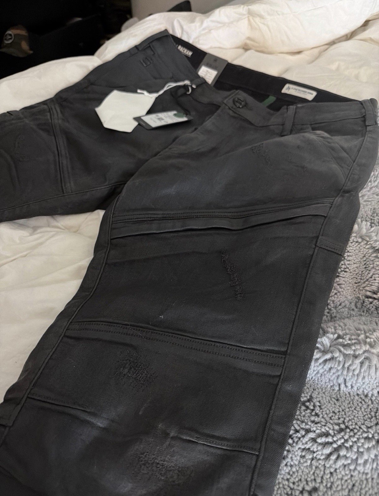 Men’s G-Star Raw Dark Blue Denim Rackam 36×32 Jeans