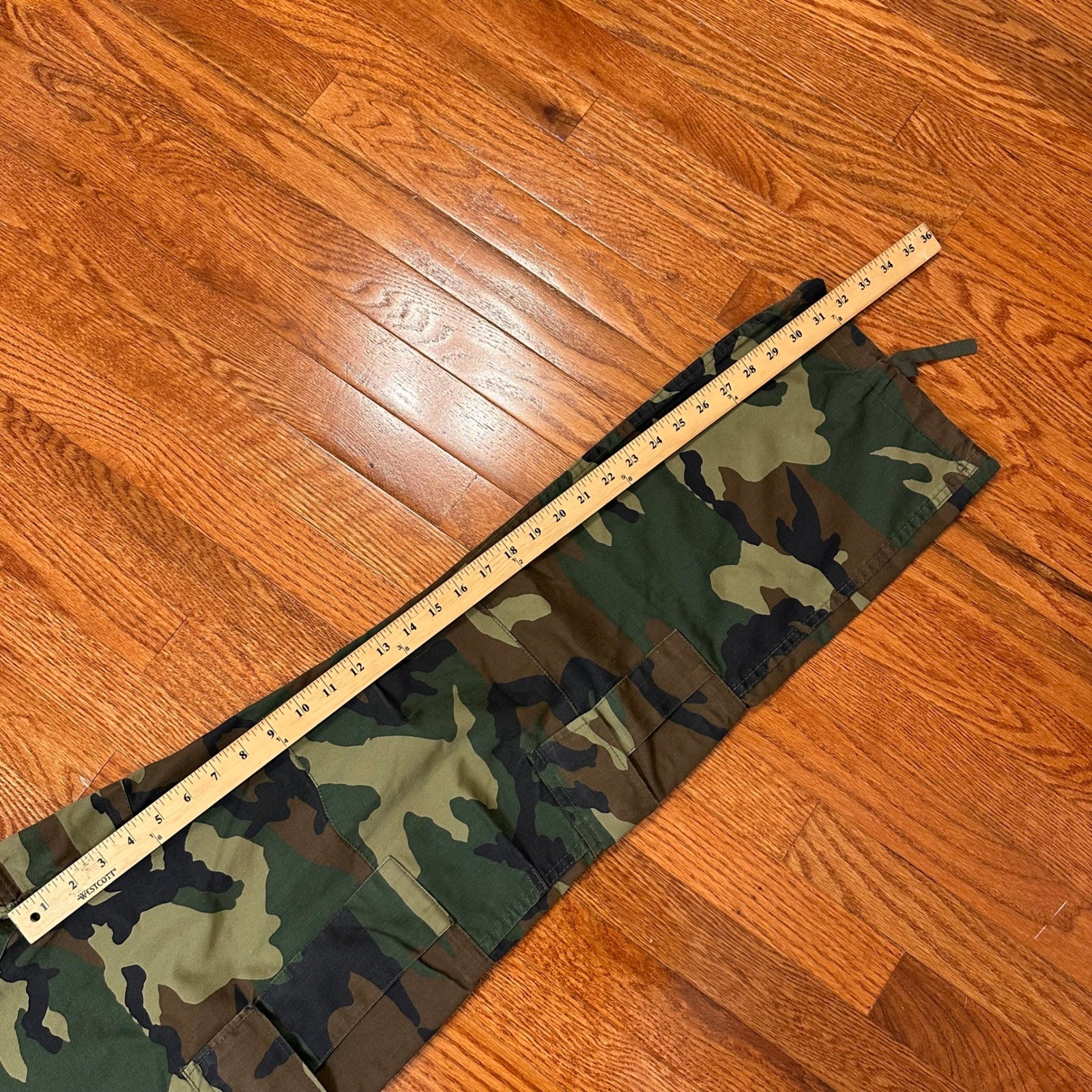 Rothco BDU Woodland Camo Cargo Pants Mens Small Regular Tactical Military