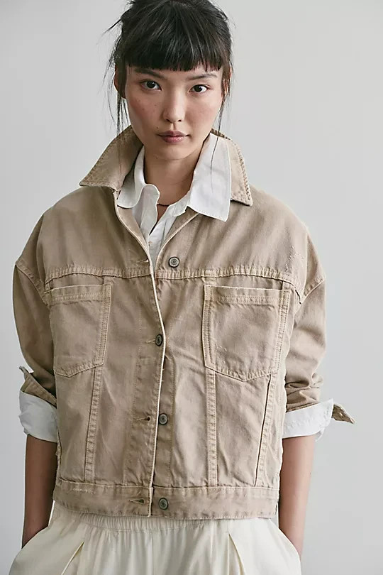 Freepeople – We The Free Opal Swing Denim Jacket – Sale Off