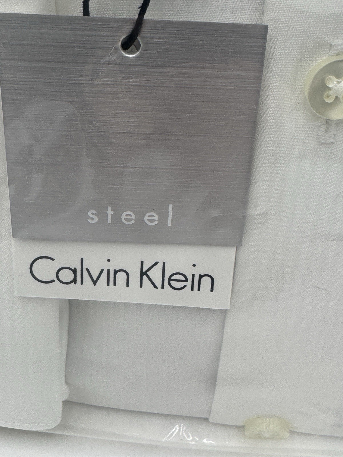 Calvin Klein French Cuff Men’s Shirts 16 34/35 White Cotton Slim Fit Lof Of 4