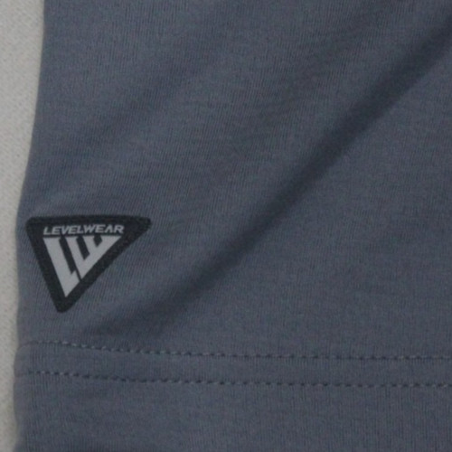 Levelwear Primary Polo Shirt Men’s Size L Pebble Gray Short Sleeve Logo Golf NWT