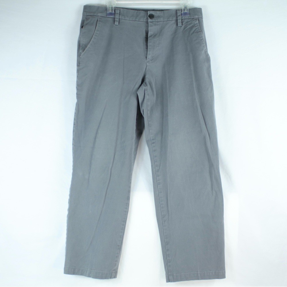 Dockers Gray Classic Fit Chino Pants Mens Size 33×30