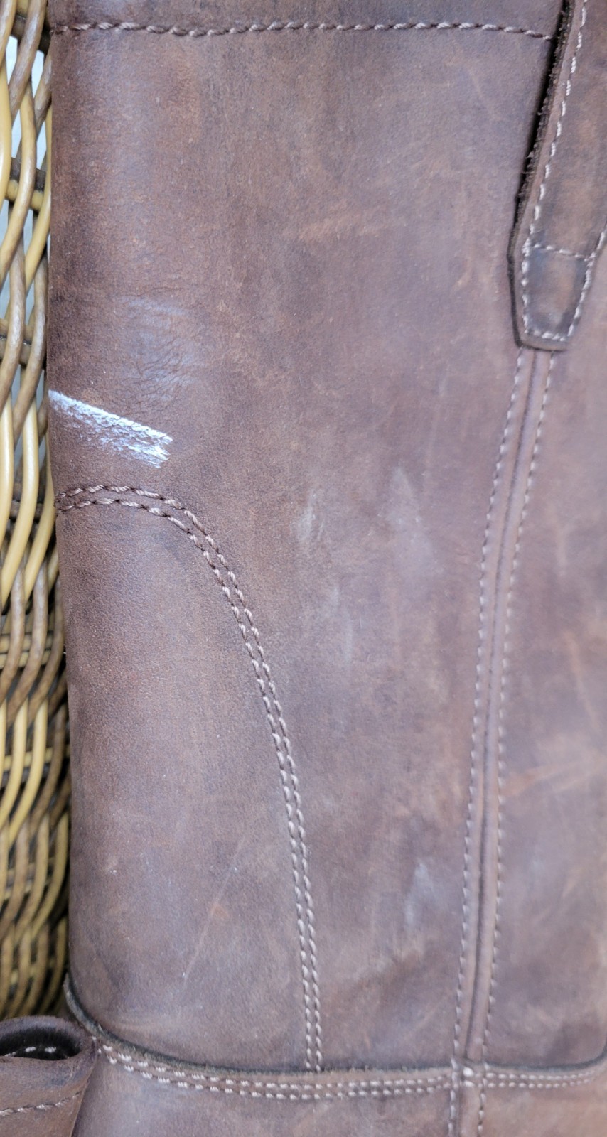 Wolverine Wellington W04727 Men’s Brown Leather Work Western Boots – Size 11. 5