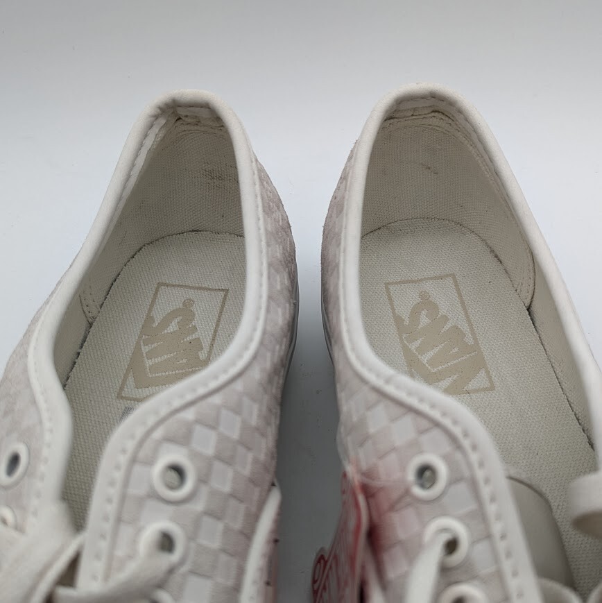 Vans – Authentic Platform 2.0 – Size 8M/9.5W – White Leather / Blanc De Blanc