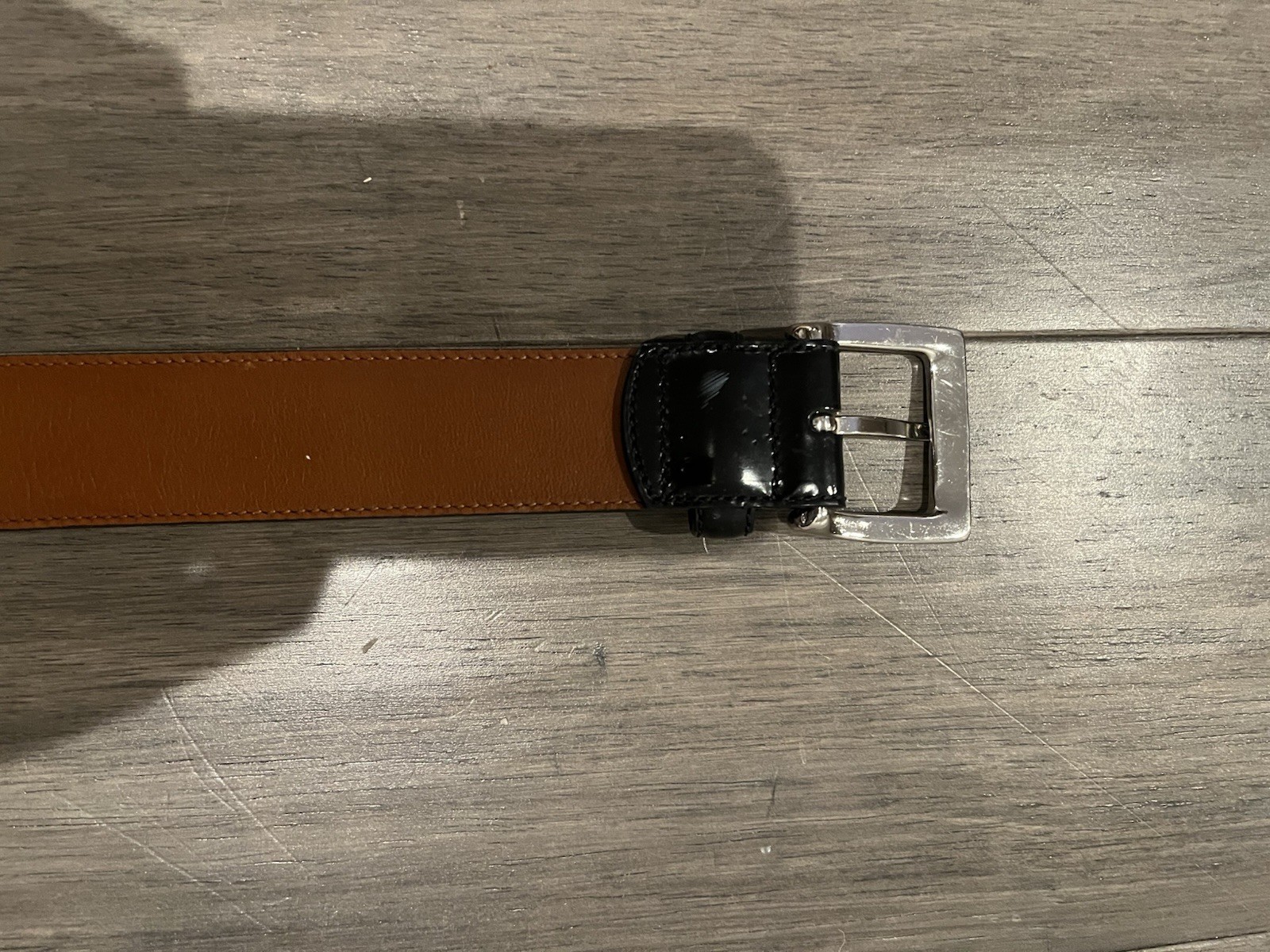 Coach Genuine Leather Belt in Black, Size 32 80cm