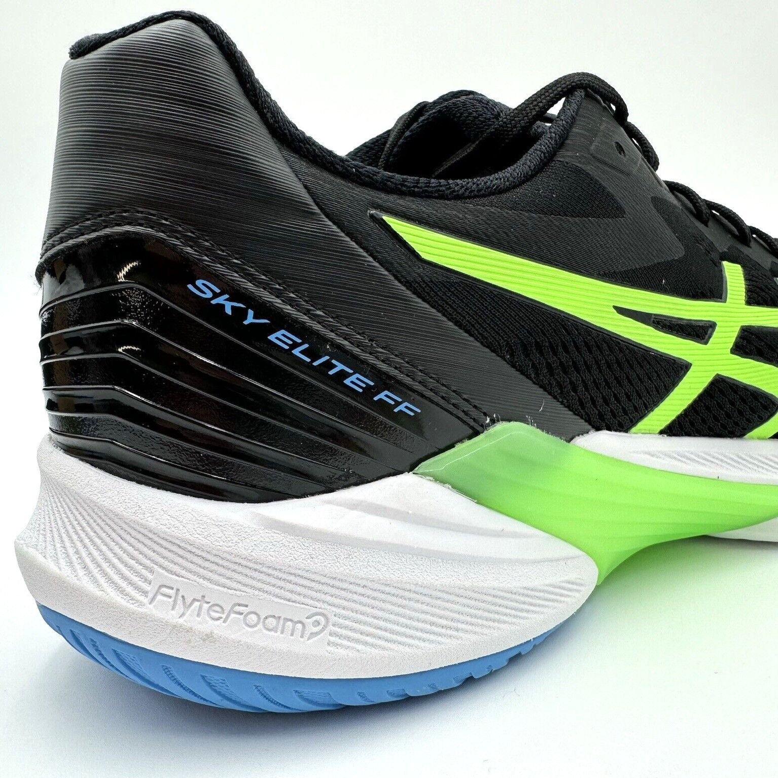 ASICS Sky Elite FF 2 Volleyball Shoes Men’s Size 14 Black / Lime Burst 1051A064