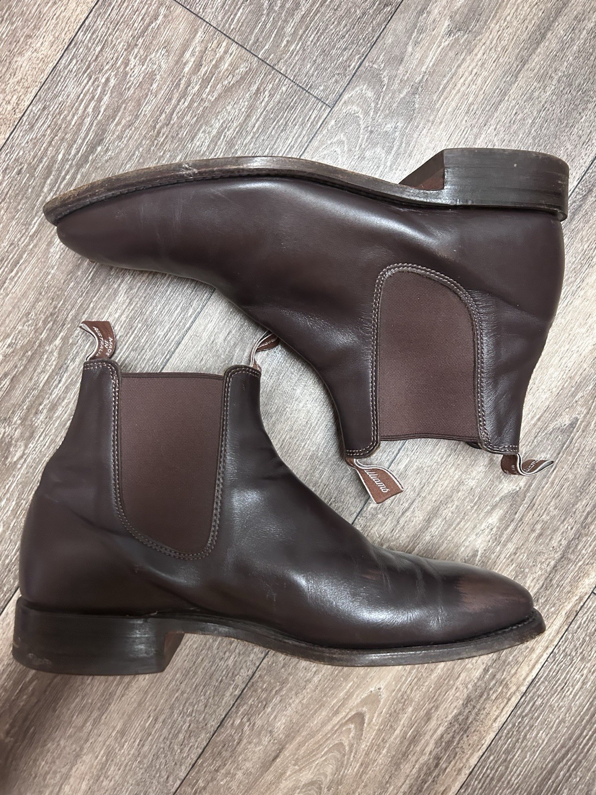 RM Williams Comfort Craftsman Boots SZ AU 9.5F