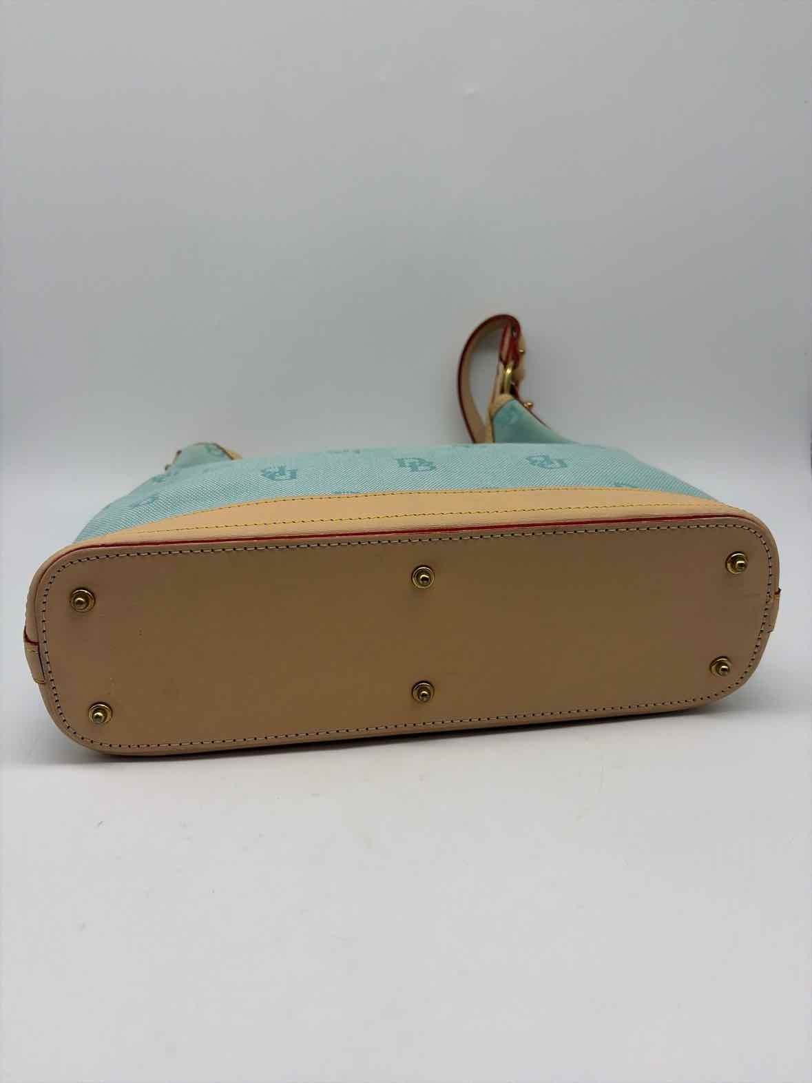 Dooney & Bourke Blue Monogram Shoulder Bag Shoulder Bag