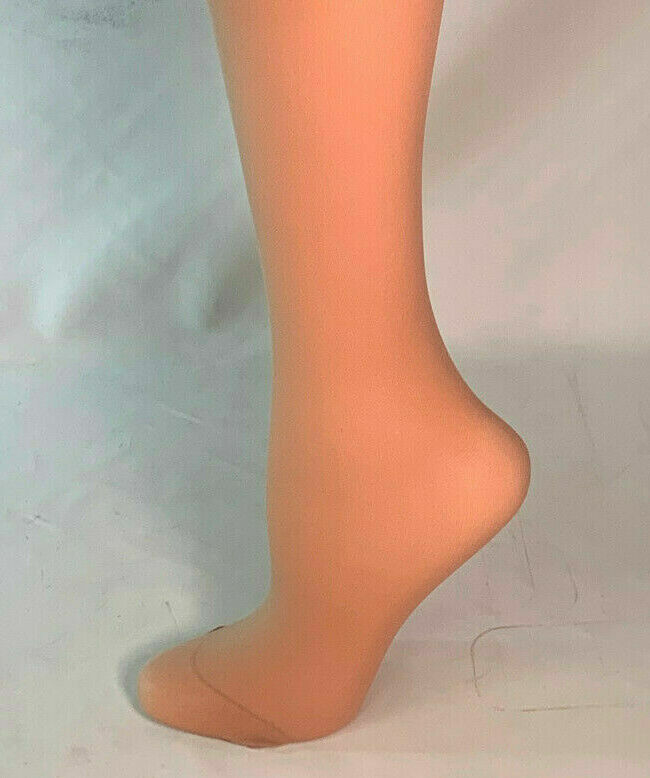 6 pr National Run-Resist Sheer Knee Highs- Neutral Beige, Wood Beige, Soft Taupe