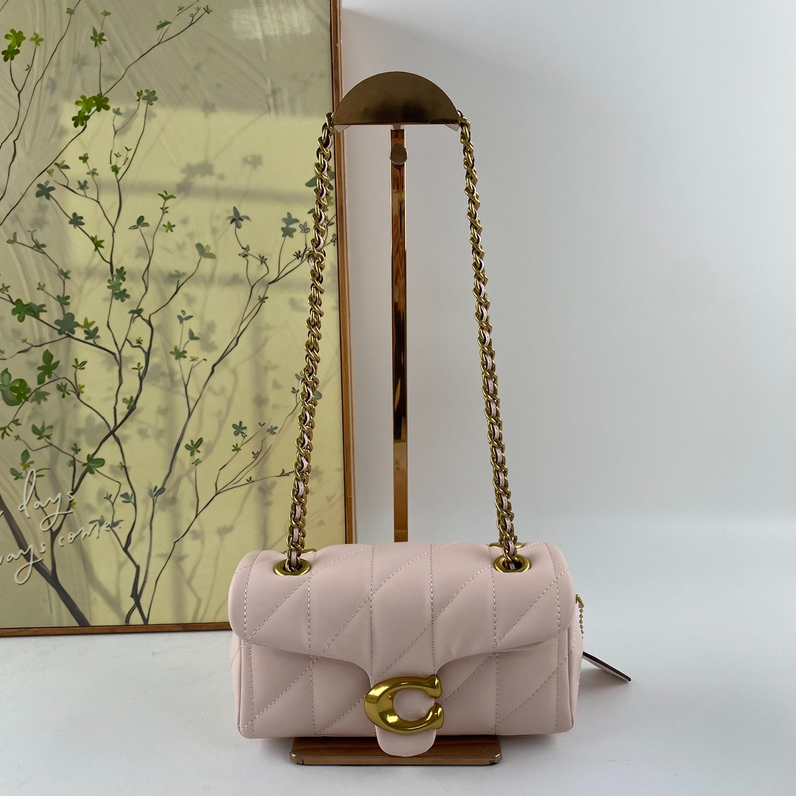 COACH Tabby Shoulder Bag 20 – Quilted CP149 Pink