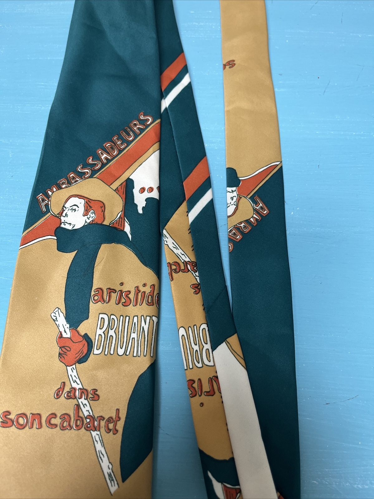 VESUVIO NAPOLI Made in Italy 🇮🇹 Necktie Tie Classic 57-60” RN 43170