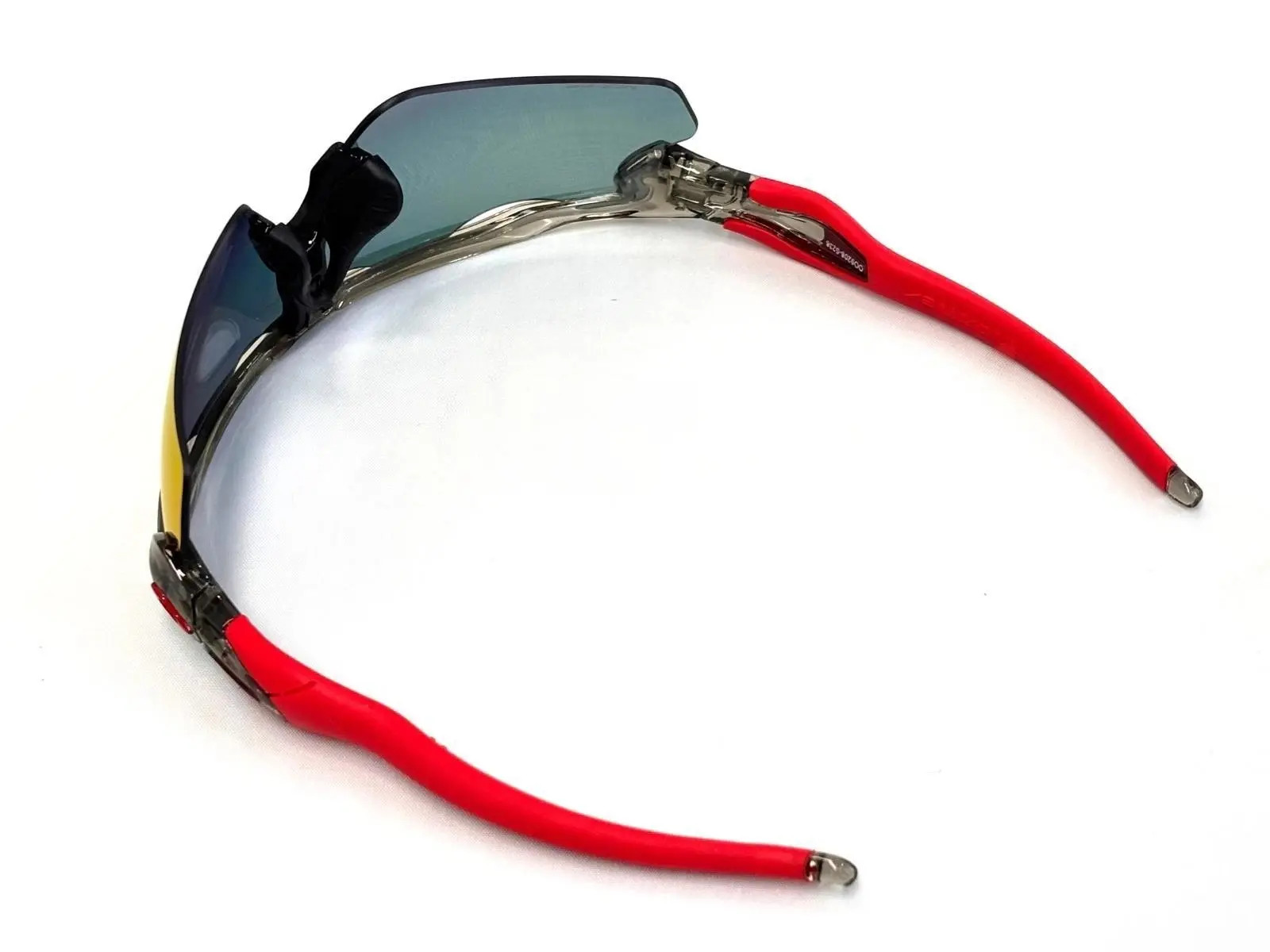 Oakley Radar EV Path Sunglasses Transparent Grey/Orange Prizm Lenses OO9208-5238