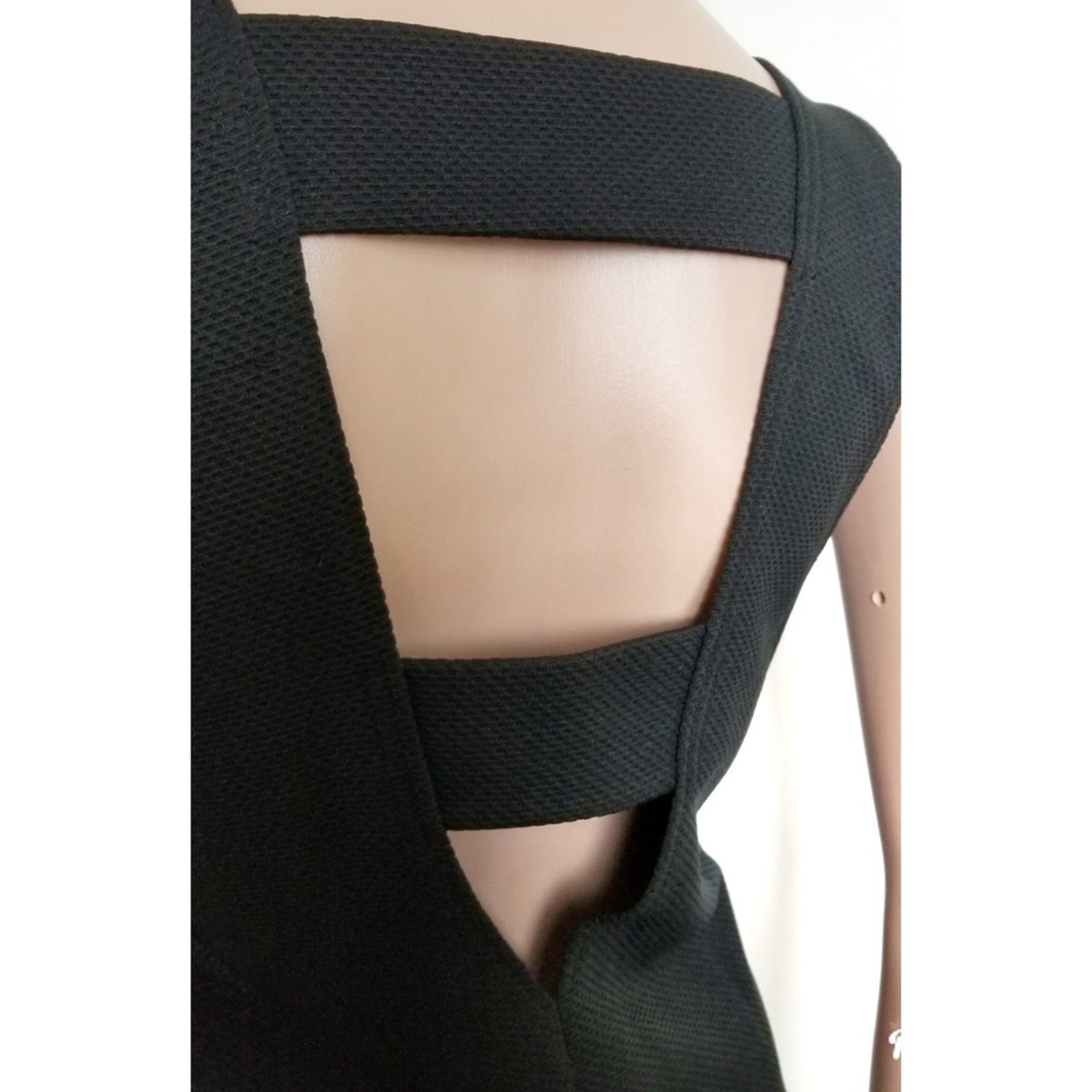 Trouvé Structured Cutout Sleeveless Tank Top Date Night Goth Grunge SMALL