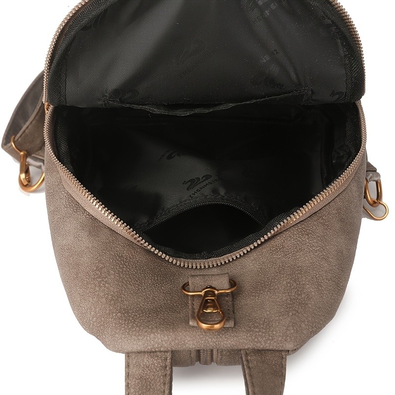 Multifunctional fashionable backpack, double-shoulder bag, daily backpack