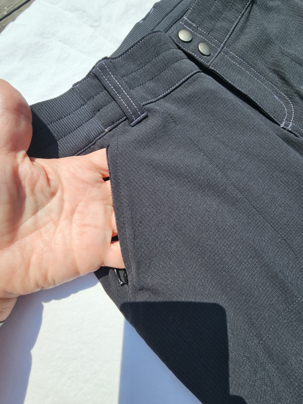 NWT KUHL Strattus Style 6234 Ripstop Hiking Pants Womens Black Size 6-Reg New