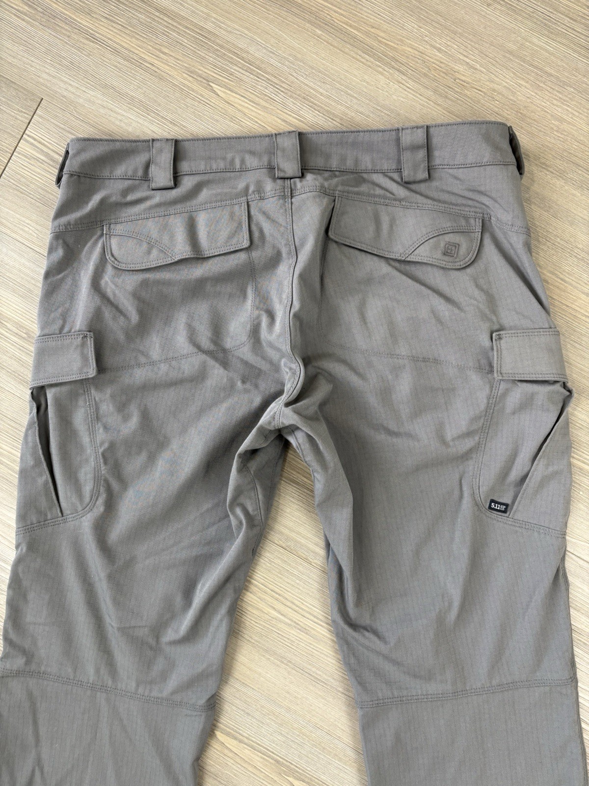 5.11 Tactical Stryke Cargo Pants Flex-Tac Ripstop 40×35 Grey Regular Fit