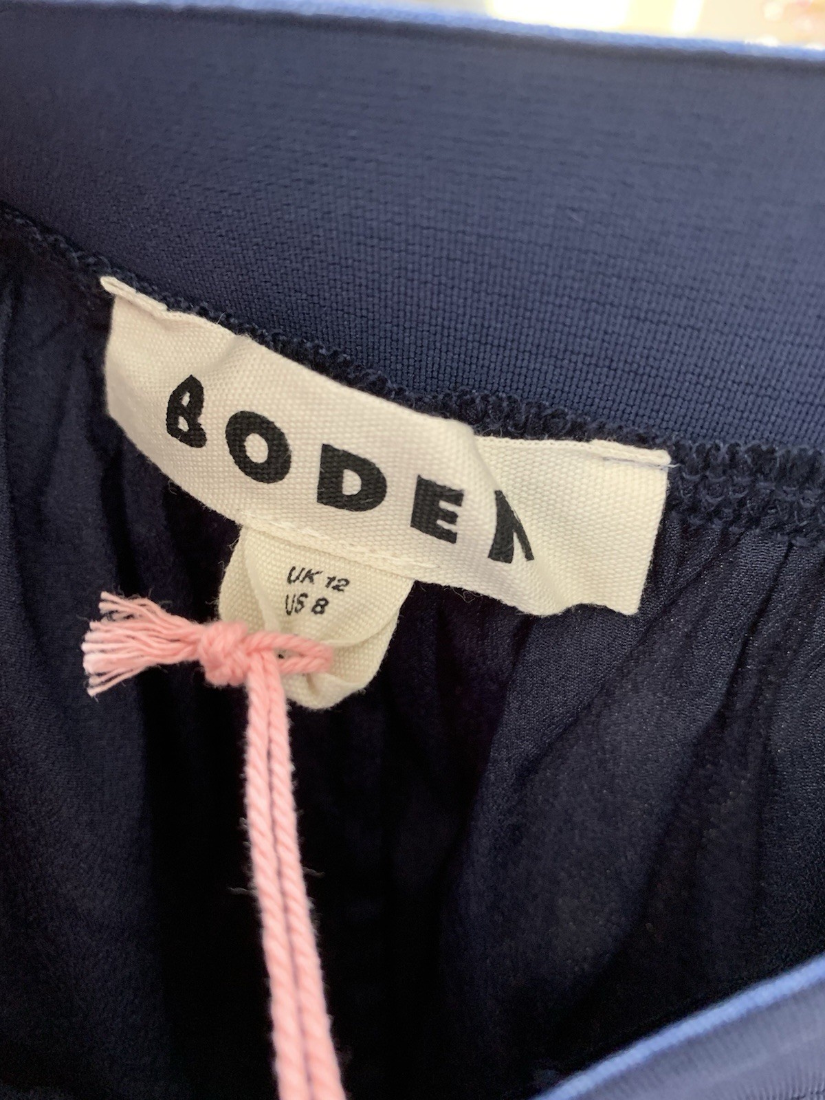 Boden Tiered Tulle Maxi Skirt Size UK 12 Reg Navy Blue Princess New With Tags