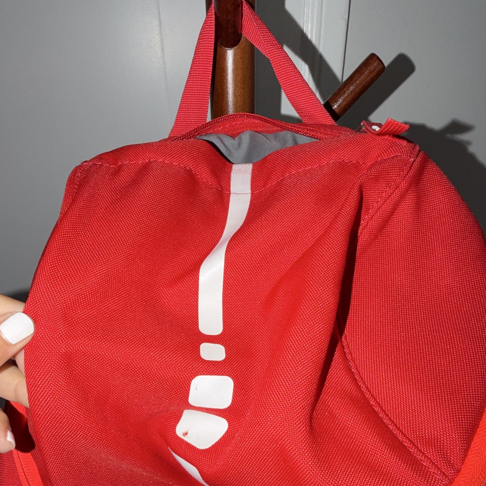 Nike Elite Quad Zip System Backpack Lightweight Red
