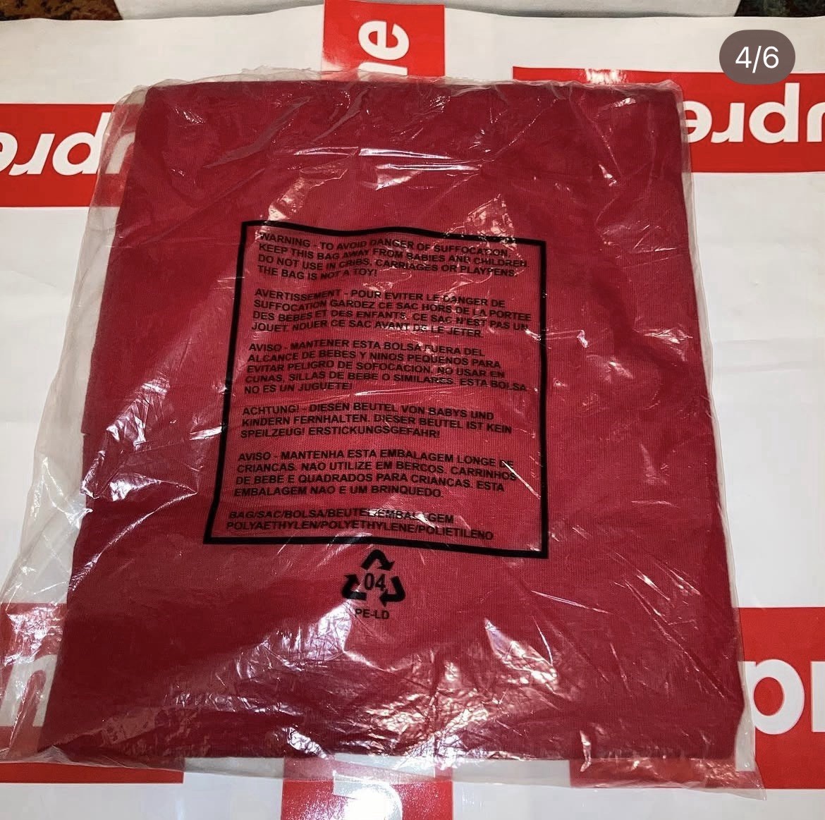 #Supreme #E.T. Tee Red Large & DSIP. #FW15 #2015 Brand New In Hand