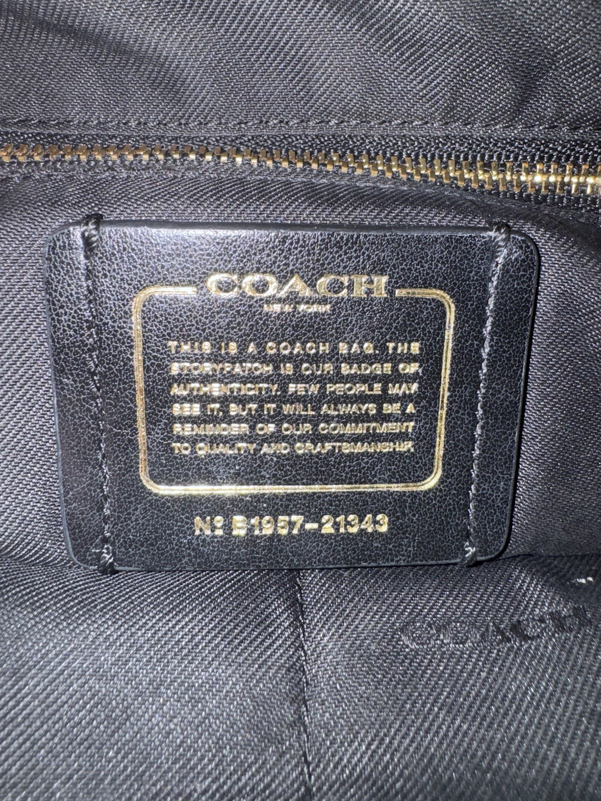 Coach Grace Black Leather Satchel Crossbody Handbag
