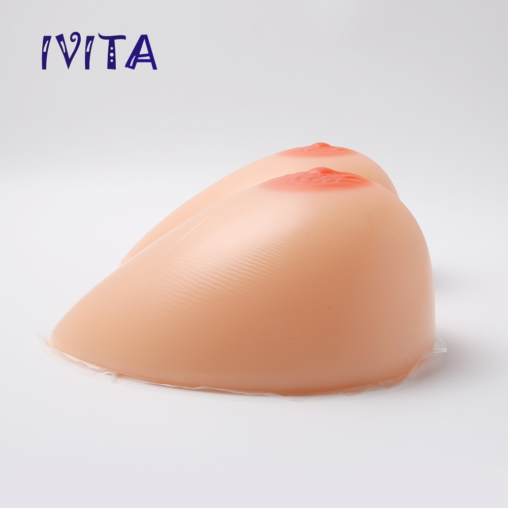 GG Cup Self Adhesive Silicone Breast Forms 8XL Fake Big Boobs Crossdresser Use