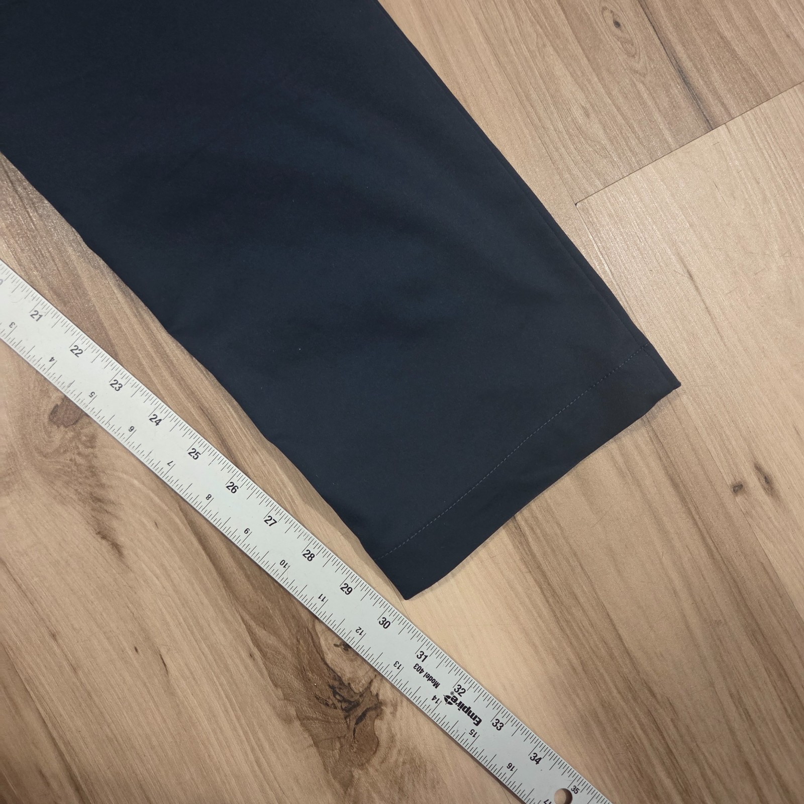 Proof Rover Pants Mens 33 Slim Fit Navy Blue Slate Technical Chino Trousers