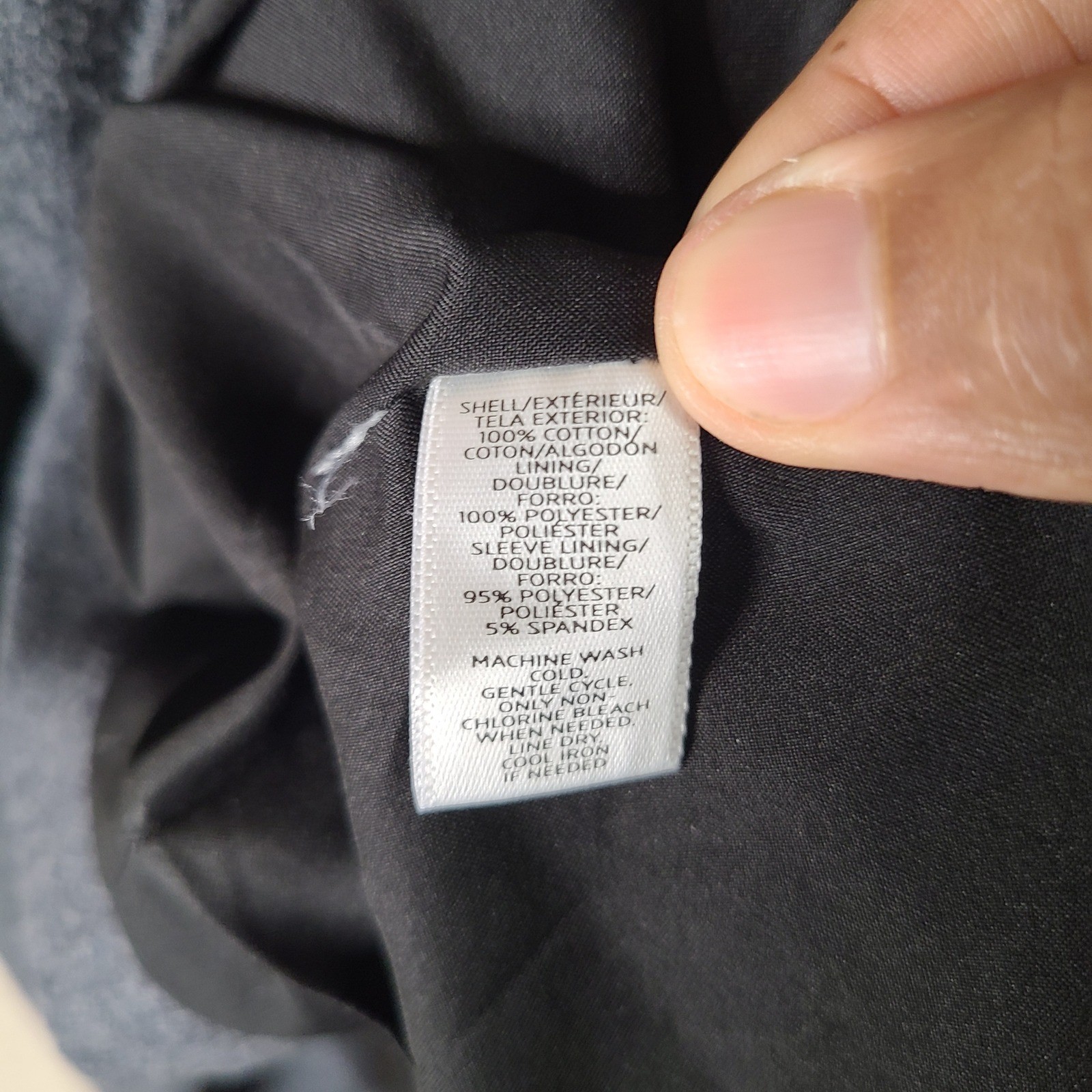 LOFT Jacket Womens 6 Gray Knit Blazer Single Button Work Career Office Cotton