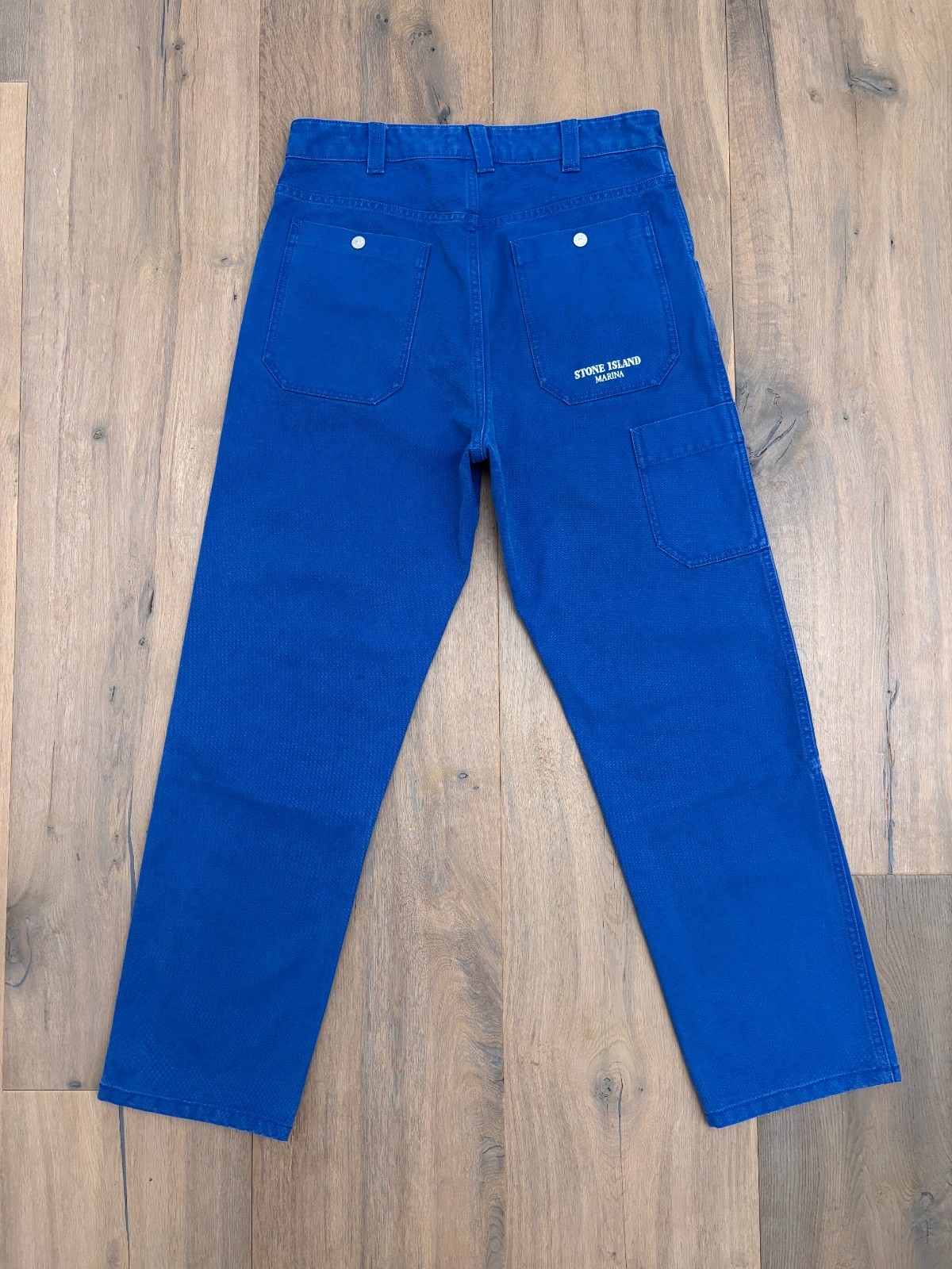 Stone Island Marina Pants Plated Cotton Canvas W29