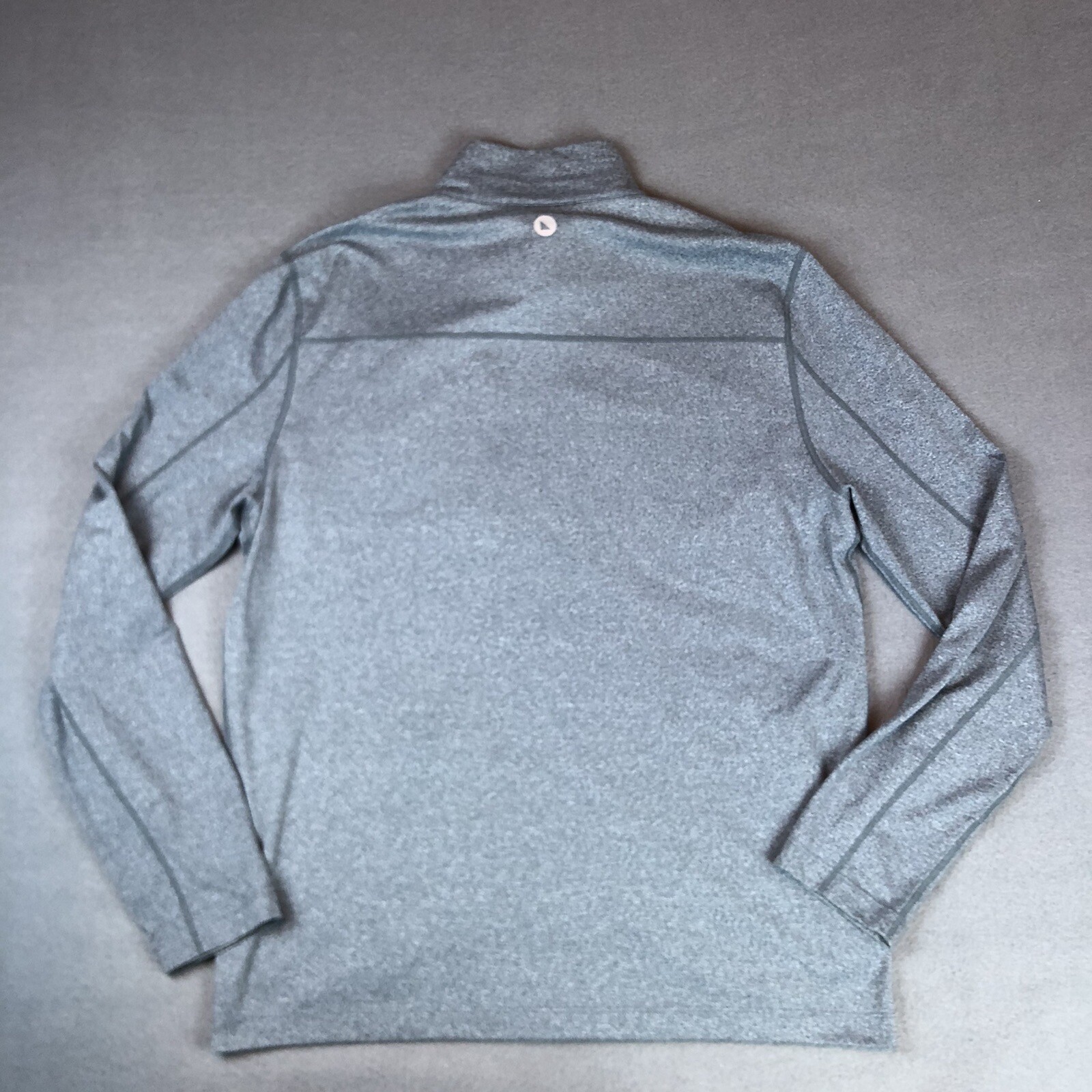 UNTUCKit Full Zip Regular Fit Track Jacket Pockets Men’s Medium Gray *FLAW