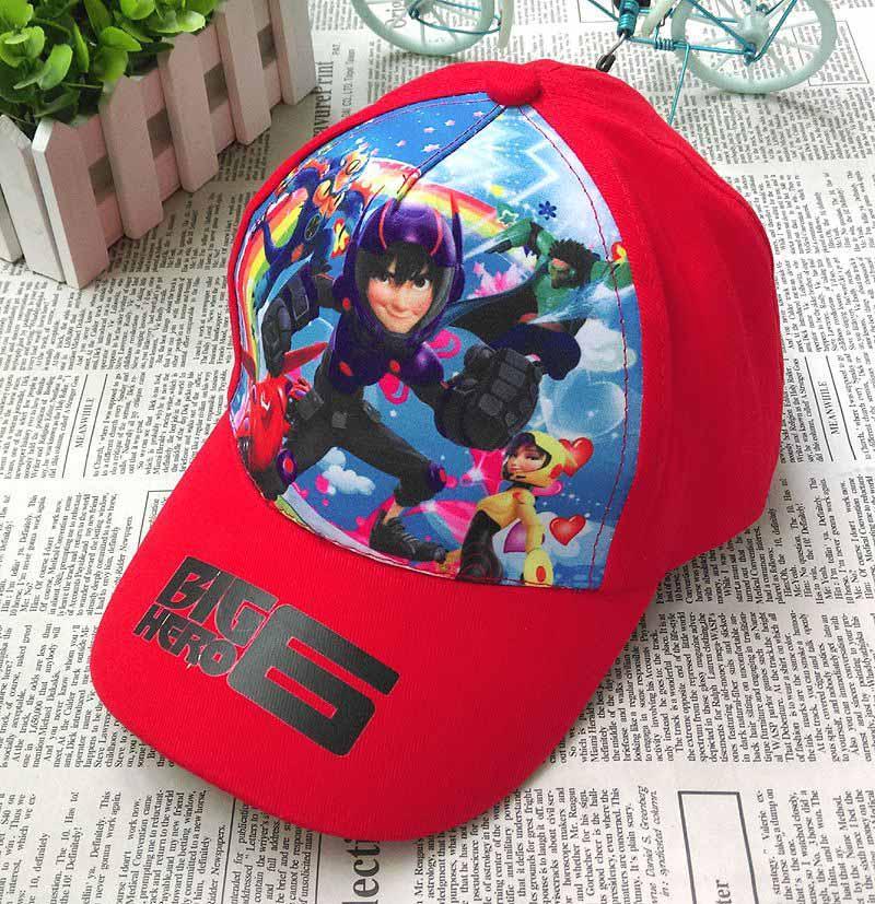 Cartoon Big Hero 6 Baseball Cap – Random Color and Design