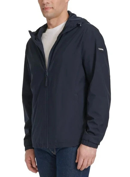 Calvin Klein Men’s Navy Windbreaker – Size XXL