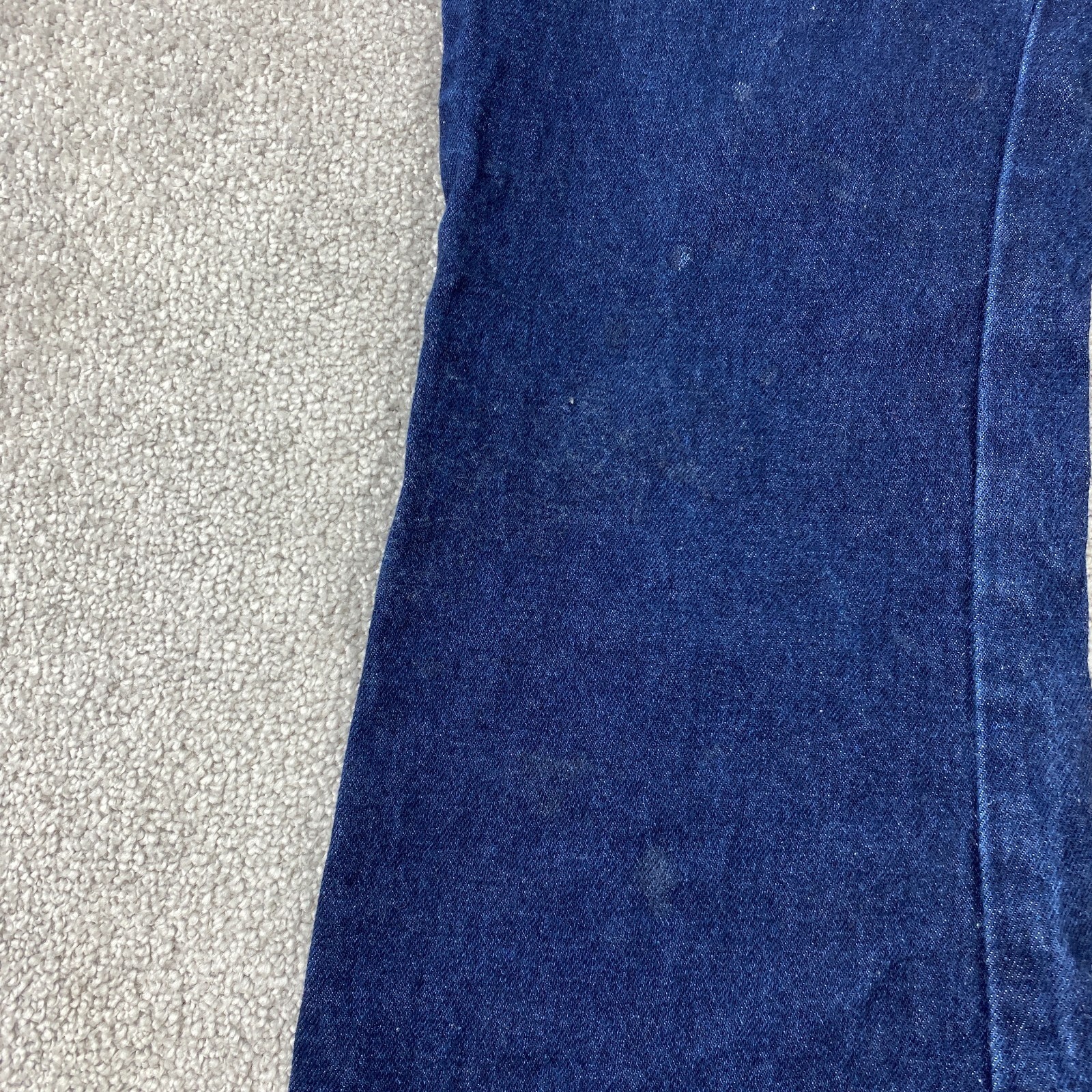 No Excuses Flared Leg Jeans Juniors 11/12 Blue Dark Wash High Rise
