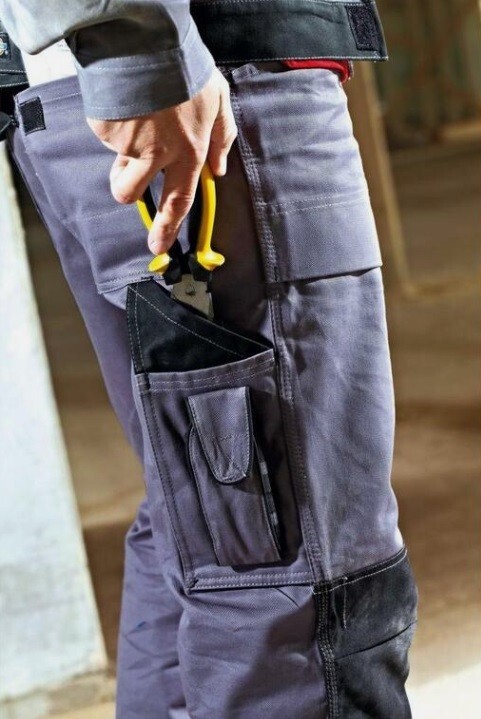 DICKIES WD4930 GRAFTER DUO TONE CORDURA KNEE PAD WORK TROUSERS