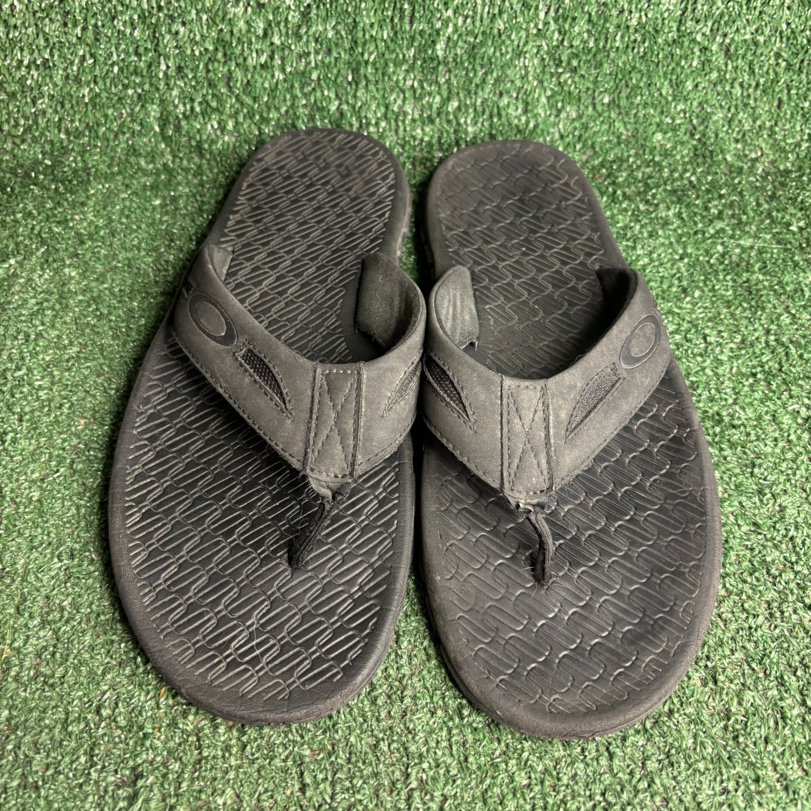 Oakley Operative 2.0 Thong Comfort Sporty Casual Flip Flop Sandal Black Mens 10