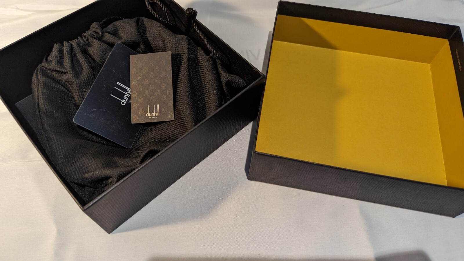 DUNHILL CADOGAN & SMOOTH LEATHER BELT WITH LEATHER KEEPER 35MM-SIZE UP TO 42