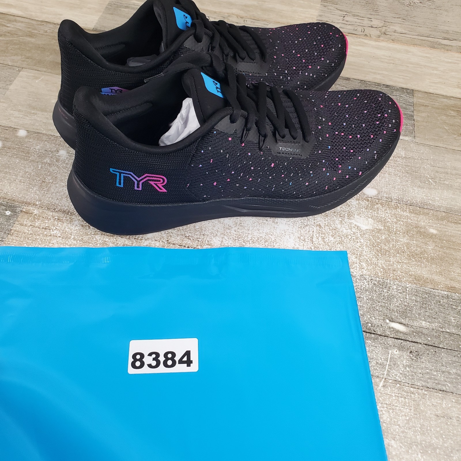 TYR Techknit RNR-1 Trainer Shoes Mens 10.5 / Womens 12 Training Athletic Black