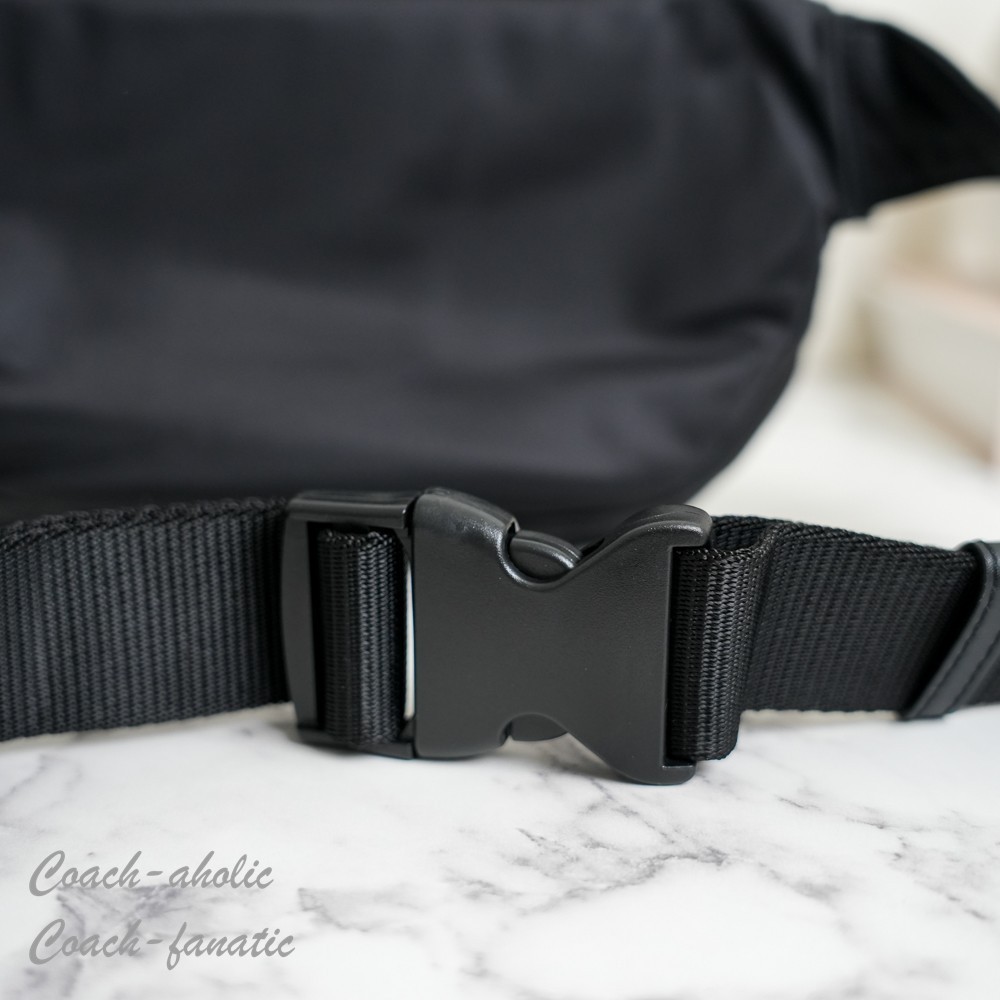 Tory Burch Nylon Belt Bag Fanny Pack 170436 in Black Lightweight NWT
