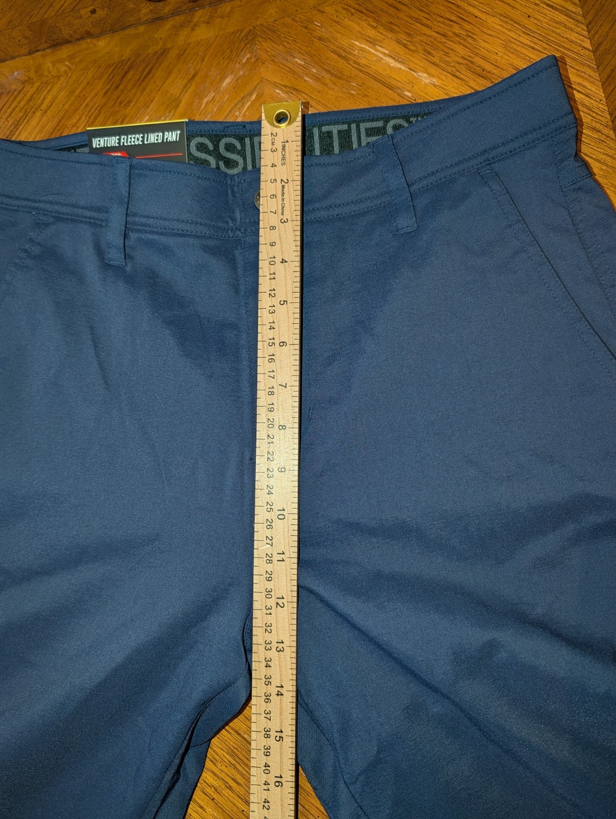 Gerry Men’s Fleece Lined Pants Mens 32x 32 Blue Outdoor Water-Repellent