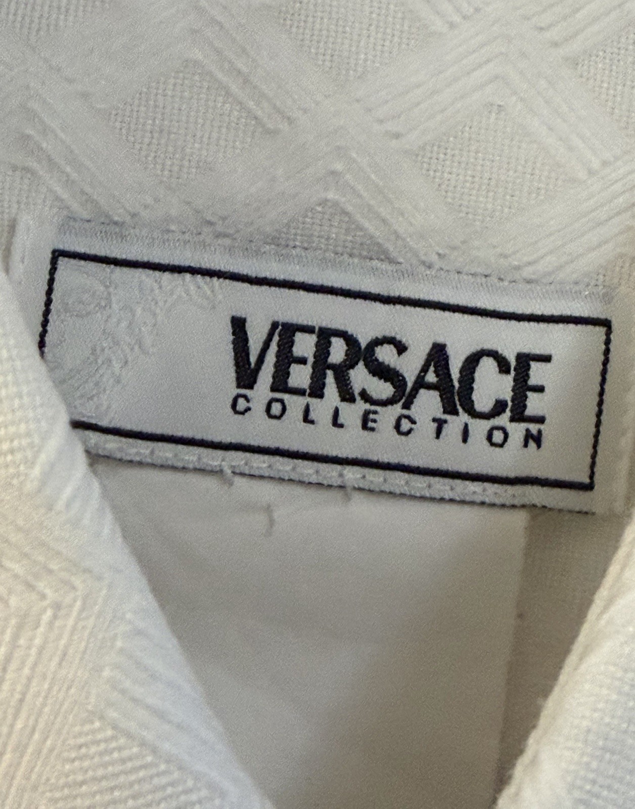 Versace Mare Zebra Print Button-Up Shirt Vintage 90’s Gianni Versace Size L